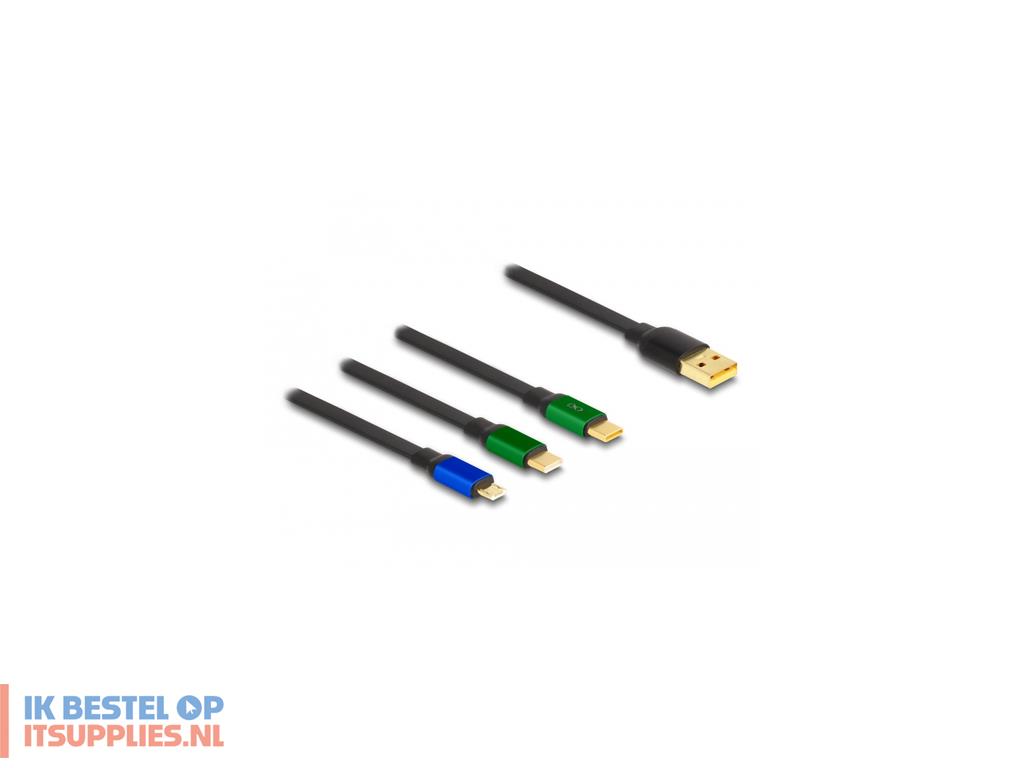 1754997-delock_85359_usb-kabel_usb_20_1-13_m_usb_a_usb_cmicro-usb_b_0-48_gbits_zwart-_groen-_blauw