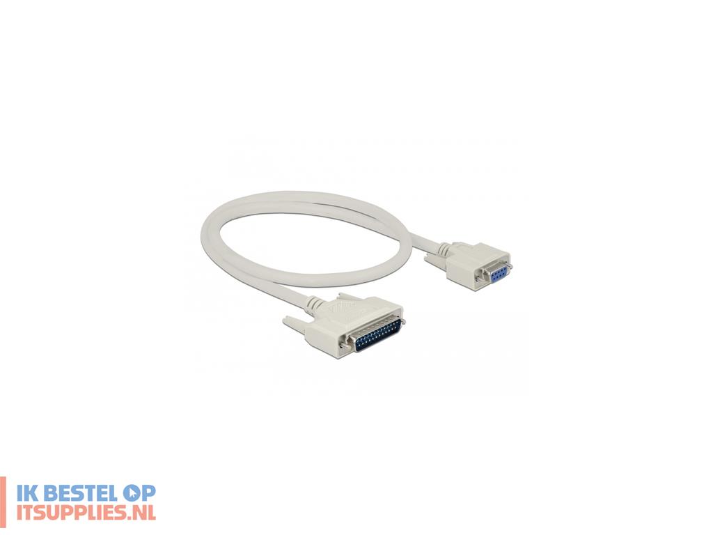 4615815-delock_86909_seriele_kabel_beige_0-5_m_d-sub_25_pin_d-sub_9_pin