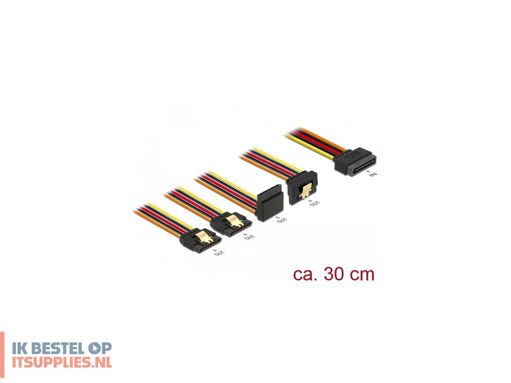 3412708-delock_60148_sata-kabel_0-3_m_sata_15-pin_4_x_sata_15-pins_beige-_oranje-_rood-_geel