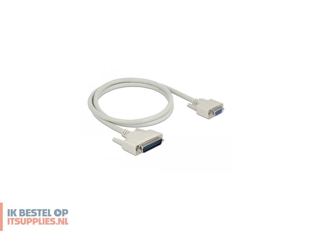 3105830-delock_84544_seriele_kabel_beige_1_m_d-sub_25_pin_d-sub_9_pin