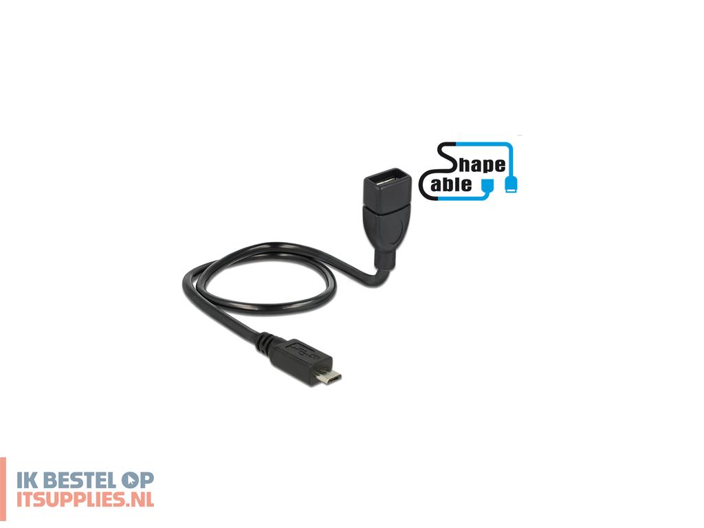 4853058-delock_05m-_usb20_micro-busb20-a_usb-kabel_0-5_m_micro-usb_b_usb_a_0-48_gbits_zwart