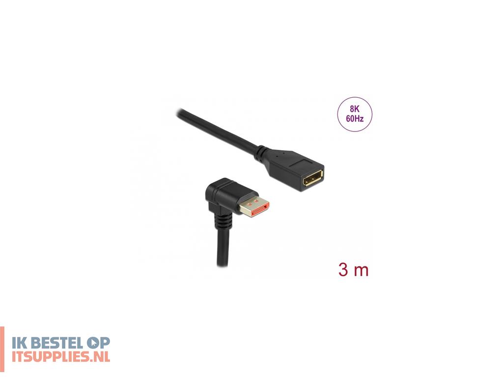3318490-delock_87093_displayport_kabel_3_m_zwart