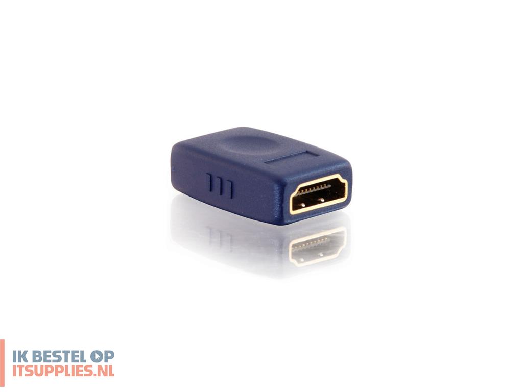 0207126-c2g_velocity_hdmi_coupler_ff_hdmi_type_a_standard_blauw