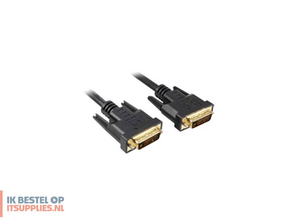 3534888-sharkoon_2m_dvi-d_to_dvi-d_241_dvi_kabel_zwart