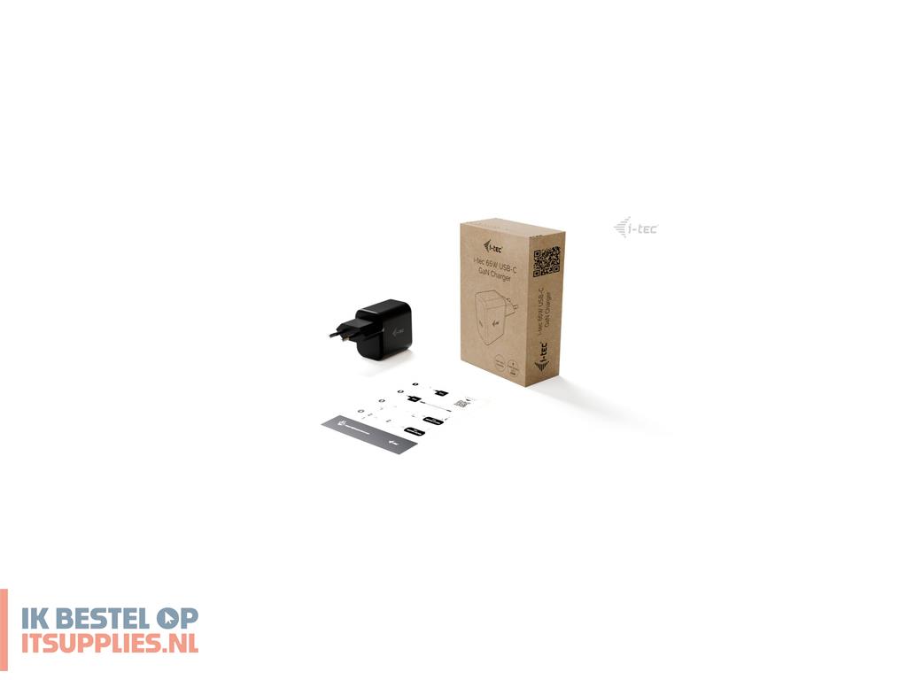 1516084-i-tec_charger-gan65w_oplader_voor_mobiele_apparatuur_universeel_zwart_ac_snel_opladen_binnen