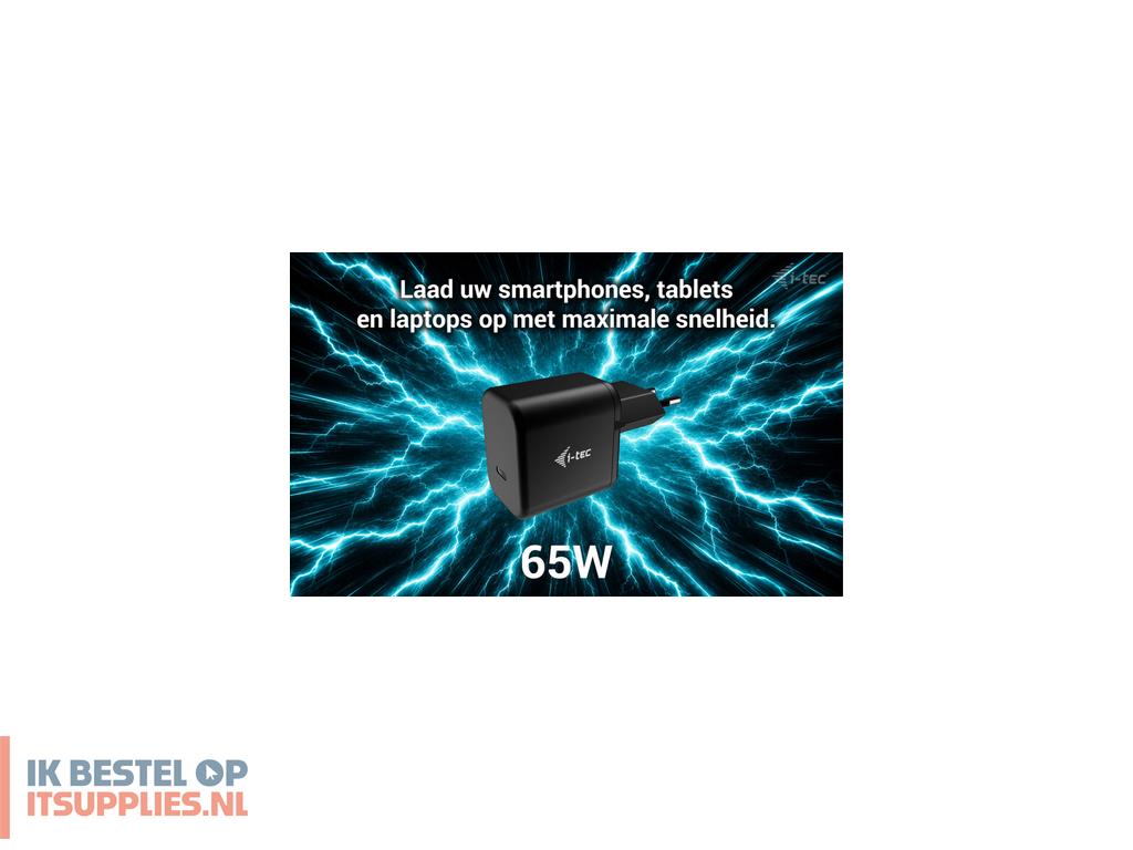 1522925-i-tec_charger-gan65w_oplader_voor_mobiele_apparatuur_universeel_zwart_ac_snel_opladen_binnen