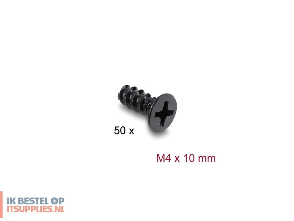1555196-delock_60988_schroefbout_10_mm_50_stuks_m4_schroefkit