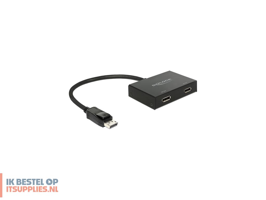 1522125-delock_87665_video_kabel_adapter_0-3_m_displayport_2_x_displayport_zwart