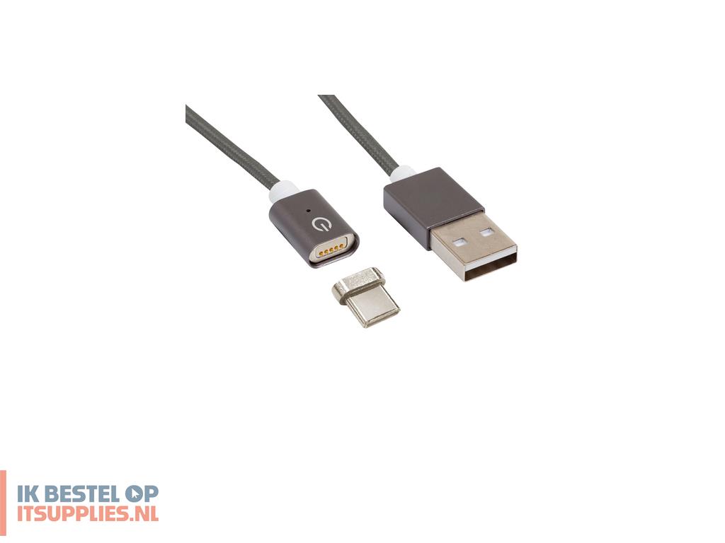 1709059-realpower_238476_usb-kabel_1_m_usb_a_usb_c_grijs