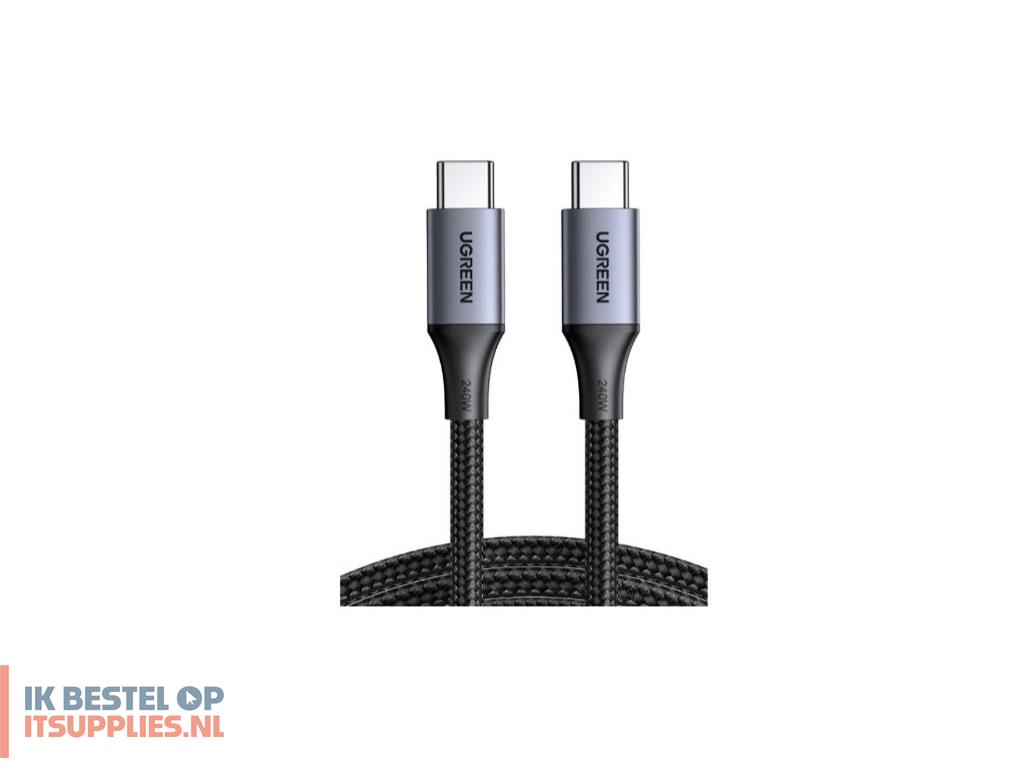 1511249-refurbished_ugreen_90440_usb-kabel_usb_20_2_m_usb_c_240_w_zwart