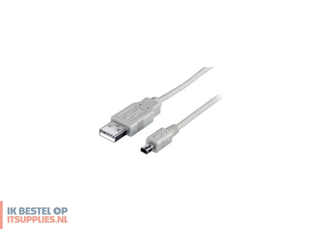 1509864-refurbished_equip_mini_usb_20_cable_1-8m_usb-kabel_usb_a_beige