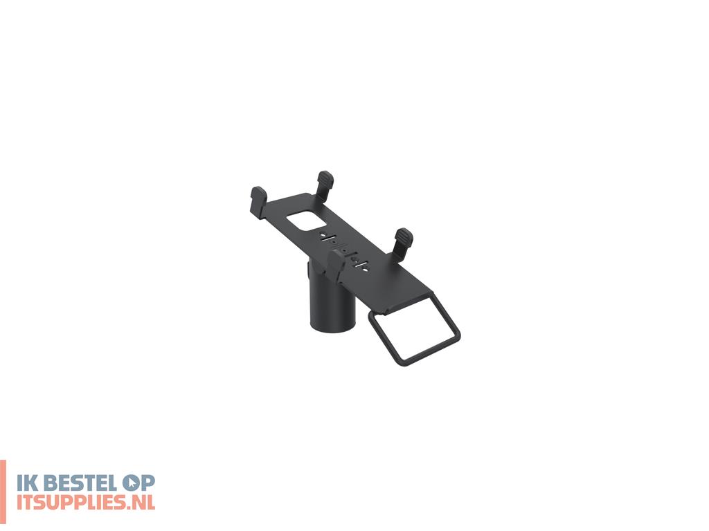 0256578-refurbished_ergonomic_solutions_spacepole_payment_ing804-dm-02_pos-systeemaccessoire_pos-bevestiging_zwart