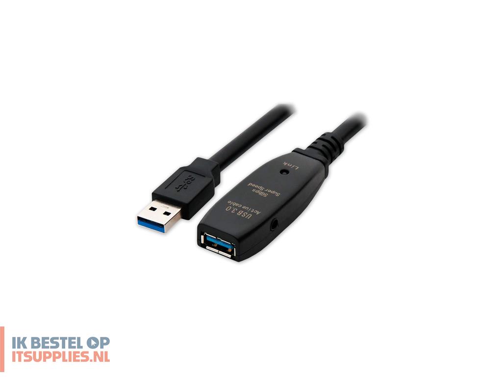 3057801-refurbished_mcl_mc923amfa-25m_usb-kabel_usb_a_2-5_gbits_zwart