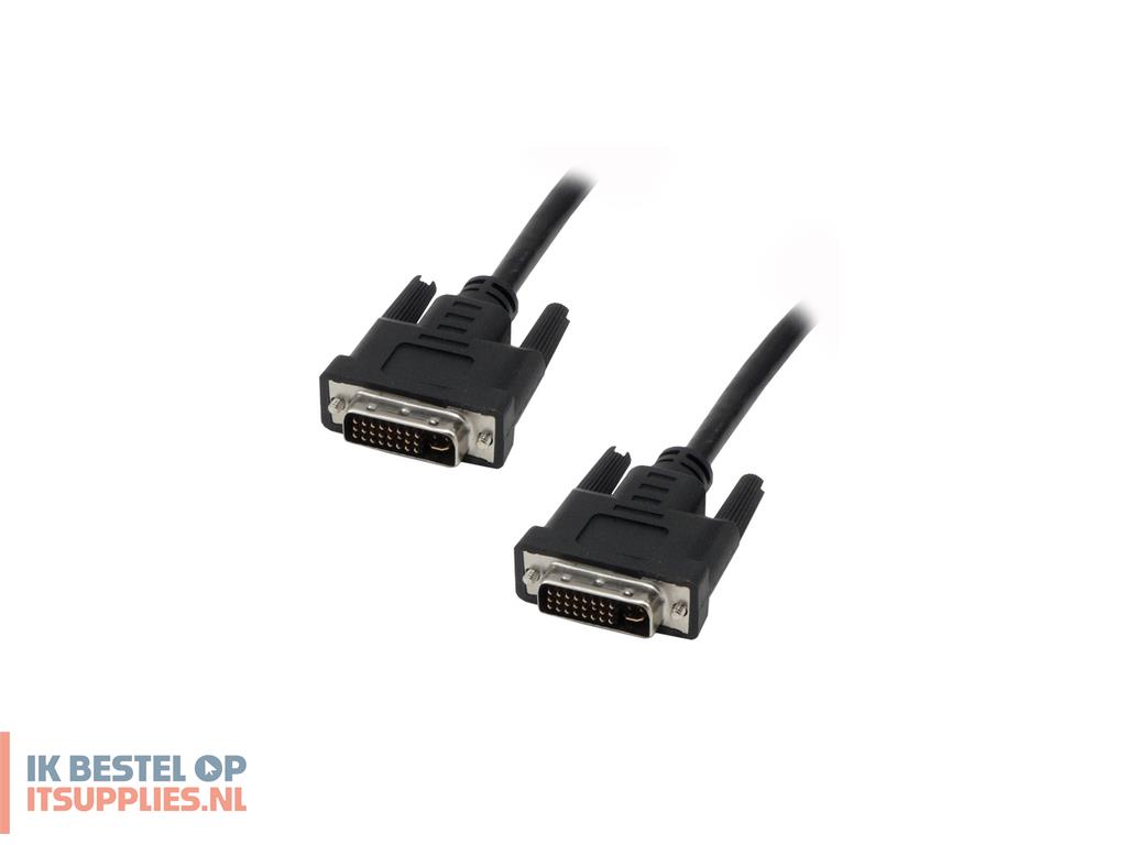 1545413-refurbished_mcl_cable_dvi-i_malemale_dual_link_2m_dvi_kabel_zwart