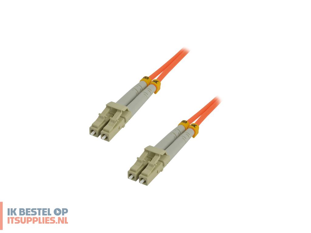 0130175-mcl_fjom2zlclc_infiniband_en_glasvezelkabel_3_m_lc_lclc_oranje