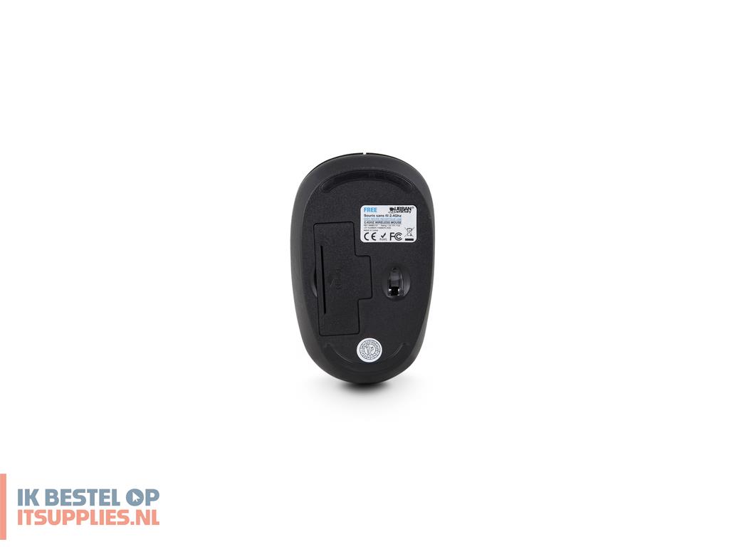 4518971-urban_factory_free_muis_kantoor_ambidextrous_rf_draadloos_optisch_1000_dpi
