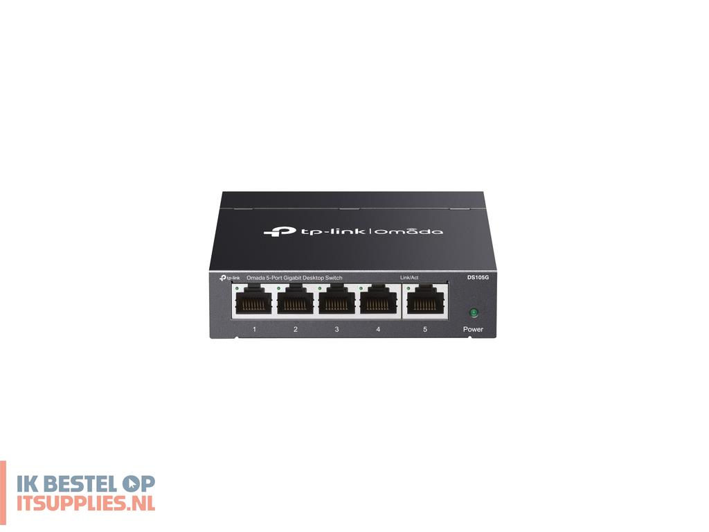 3331077-refurbished_tp-link_omada_ds105g_netwerk-switch_unmanaged_gigabit_ethernet_101001000_zwart