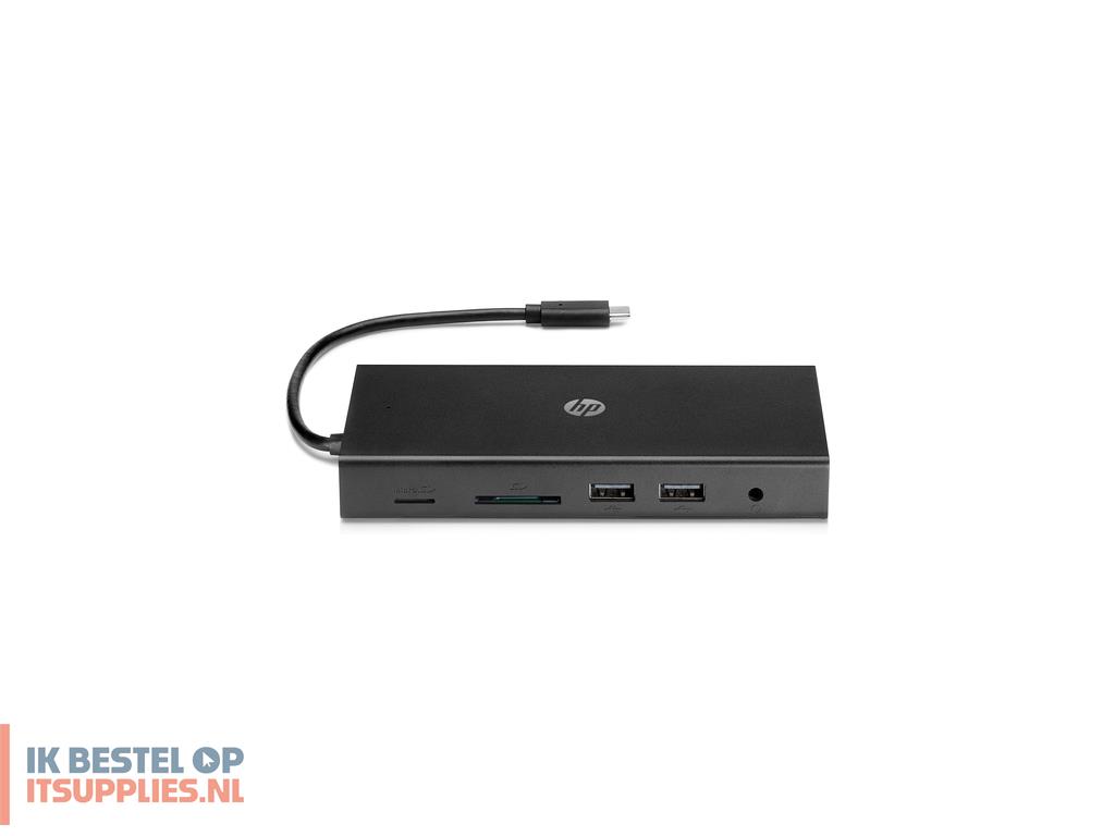 0543301-hp_travel_usb-c_multi_port_hub_bedraad_usb_32_gen_1_31_gen_1_type-c_zwart