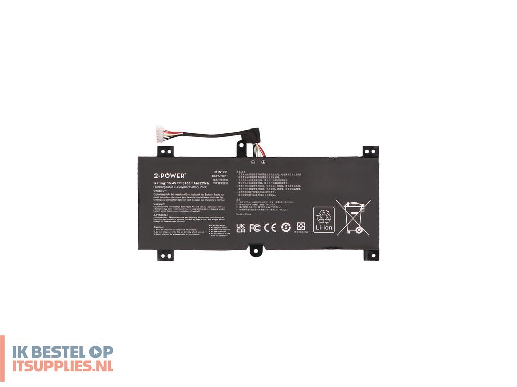 4523846-refurbished_2-power_2p-c41n1731_laptop_reserve-onderdeel_batterijaccu