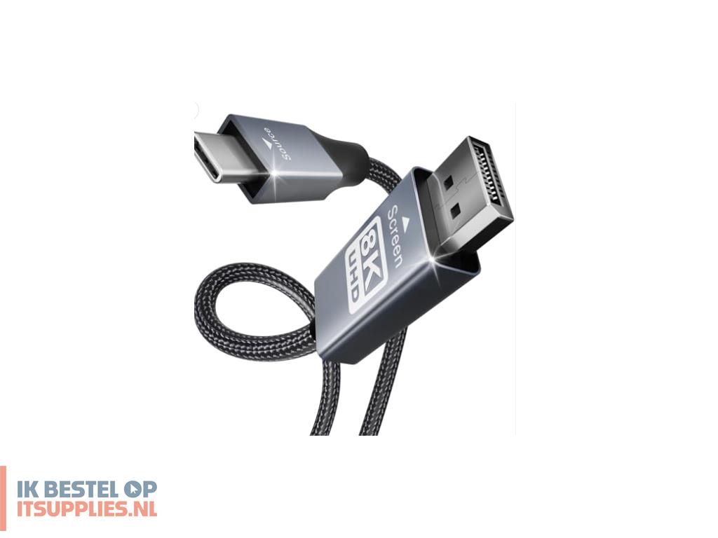 3302552-benfei_000207grey_displayport_kabel_1-8_m_usb_type-c_grijs
