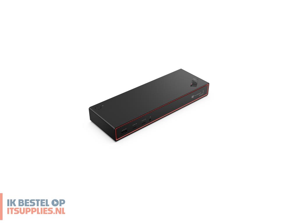 0118787-refurbished_lenovo_thinkpad_thunderbolt_5_smart_dock_7500_bedraad_zwart