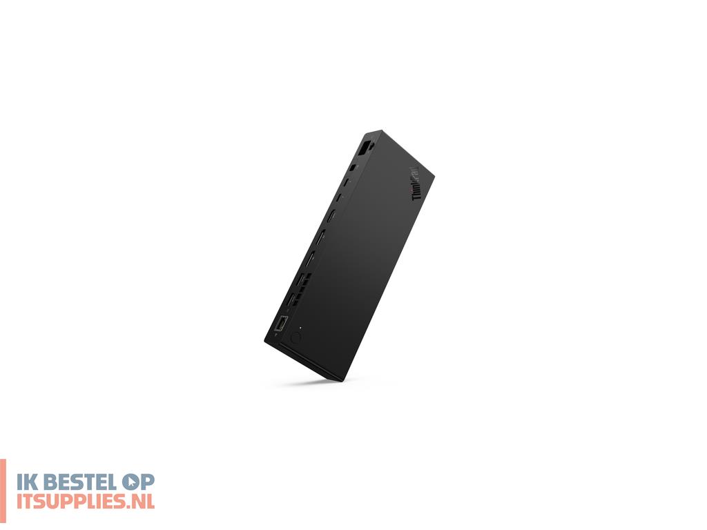 0121919-refurbished_lenovo_thinkpad_thunderbolt_5_smart_dock_7500_bedraad_zwart