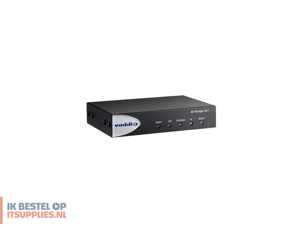 3303940-vaddio_999-8250-001_bridge_voor_av-conferenties_1920_x_1080_pixels_ethernet_lan_zwart
