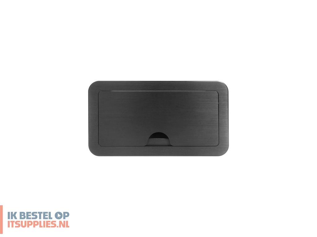 1602021-biamp_easyconnect_ec-p-us_tafel_kabeldoos_zwart_1_stuks