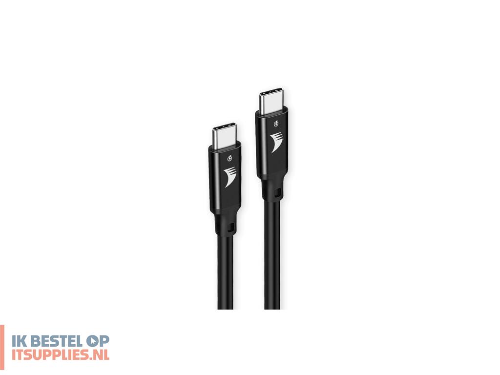 3030093-wyrestorm_exp-cab-usbc-2m_usb-kabel_usb_32_gen_2_31_gen_2_20_gbits_100_w_zwart