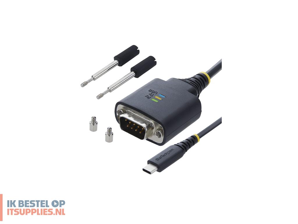 1635048-startechcom_1p6ffc-usb-c-serial_seriele_kabel_zwart_rs-232