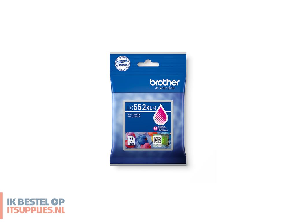1528606-brother_lc552xlm_inktcartridge_1_stuks_origineel_magenta