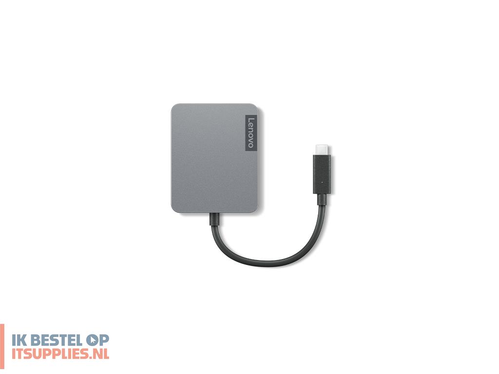 0546336-lenovo_4x91a30366_laptop_dock_poortreplicator_bedraad_usb_20_type-c_grijs