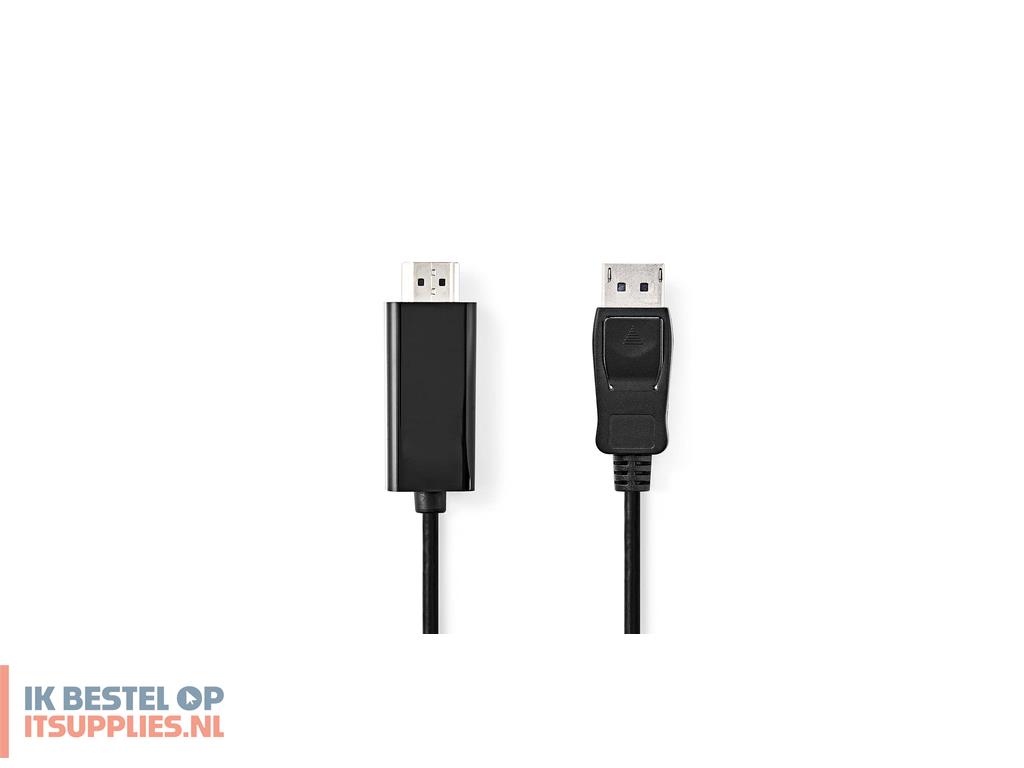 3222609-nedis_ccgl37100bk20_video_kabel_adapter_2_m_hdmi_type_a_standaard_displayport_zwart