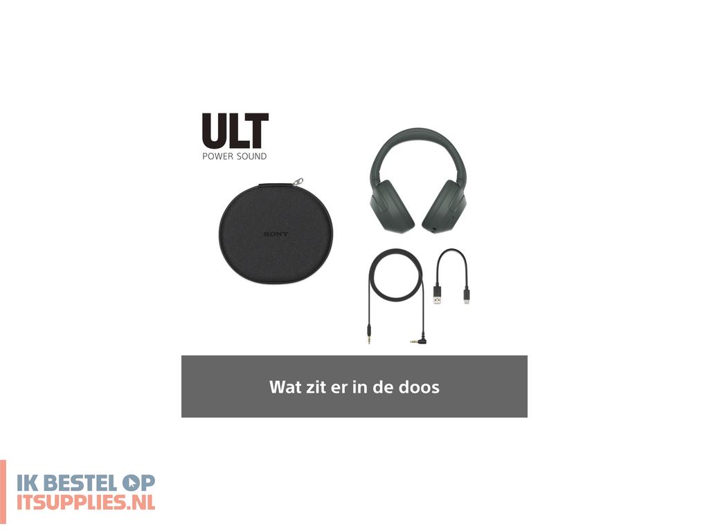 4632790-sony_whult900nh_headset_bedraad_en_draadloos_hoofdband_oproepenmuziek_bluetooth_groen