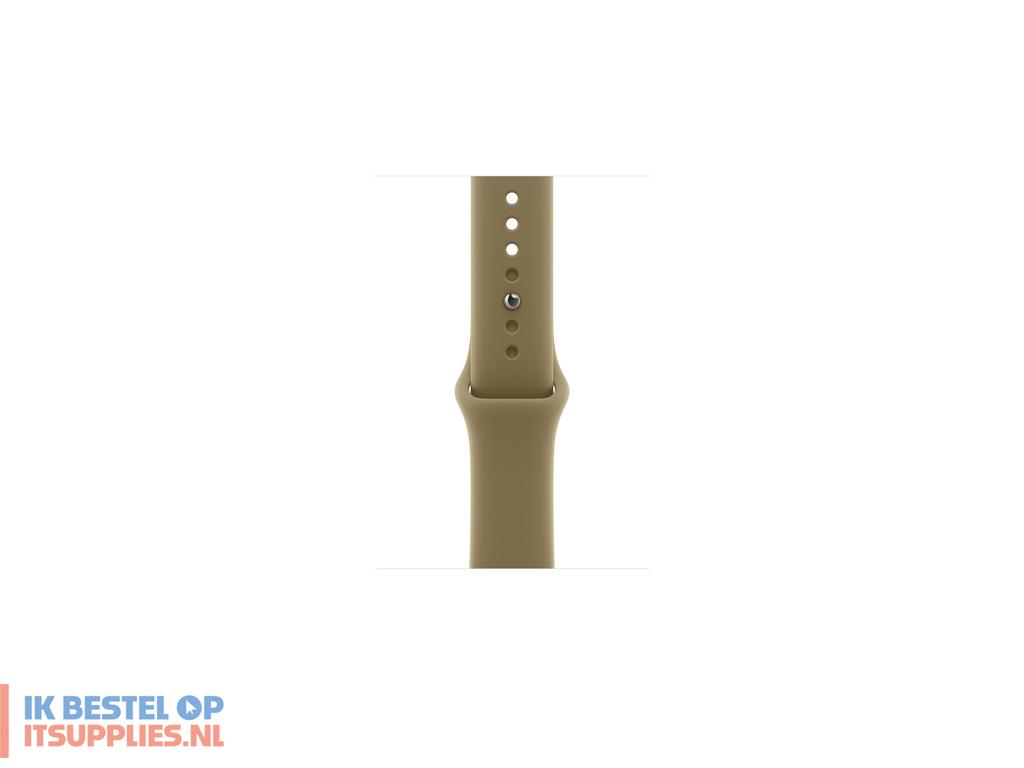 0029570-apple_mjvx4zma_slimme_draagbare_accessoire_band_olijf_rubber