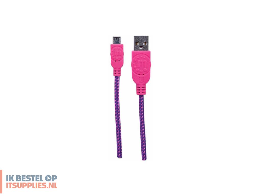 1522795-manhattan_352741_usb-kabel_usb_20_1-8_m_usb_a_micro-usb_b_0-48_gbits_roze-_paars