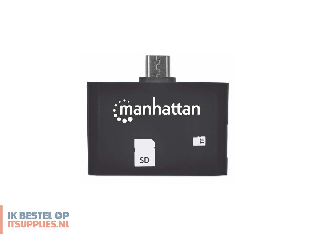 1525361-manhattan_406208_geheugenkaartlezer_usb_20_zwart