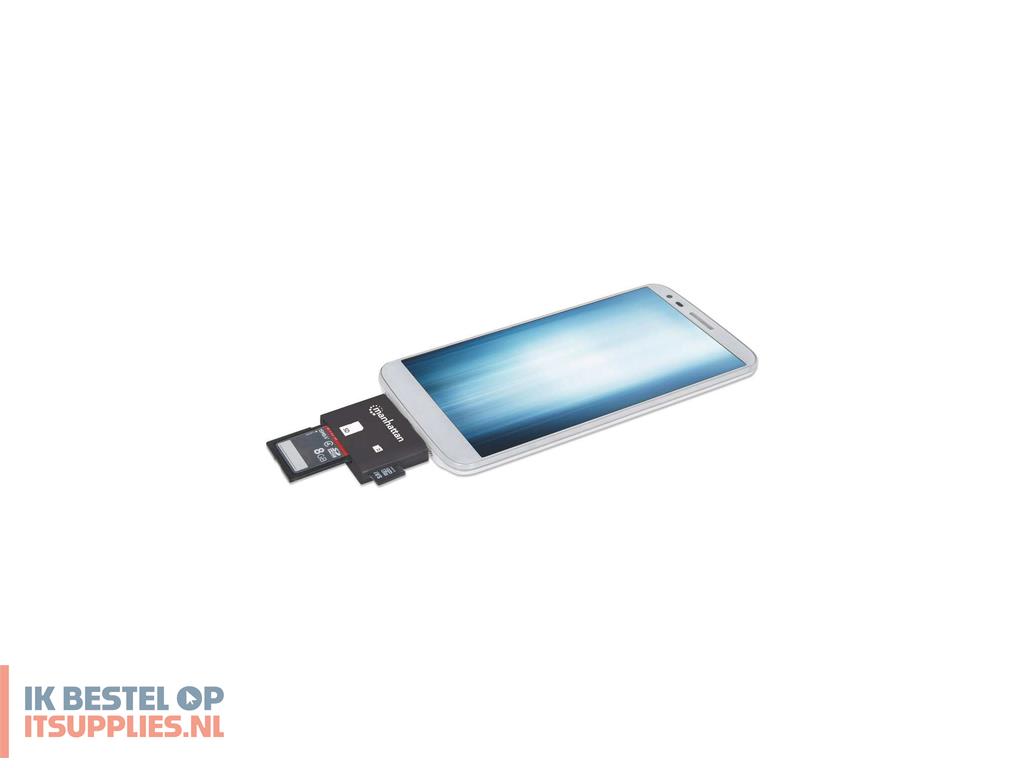 1536094-manhattan_406208_geheugenkaartlezer_usb_20_zwart