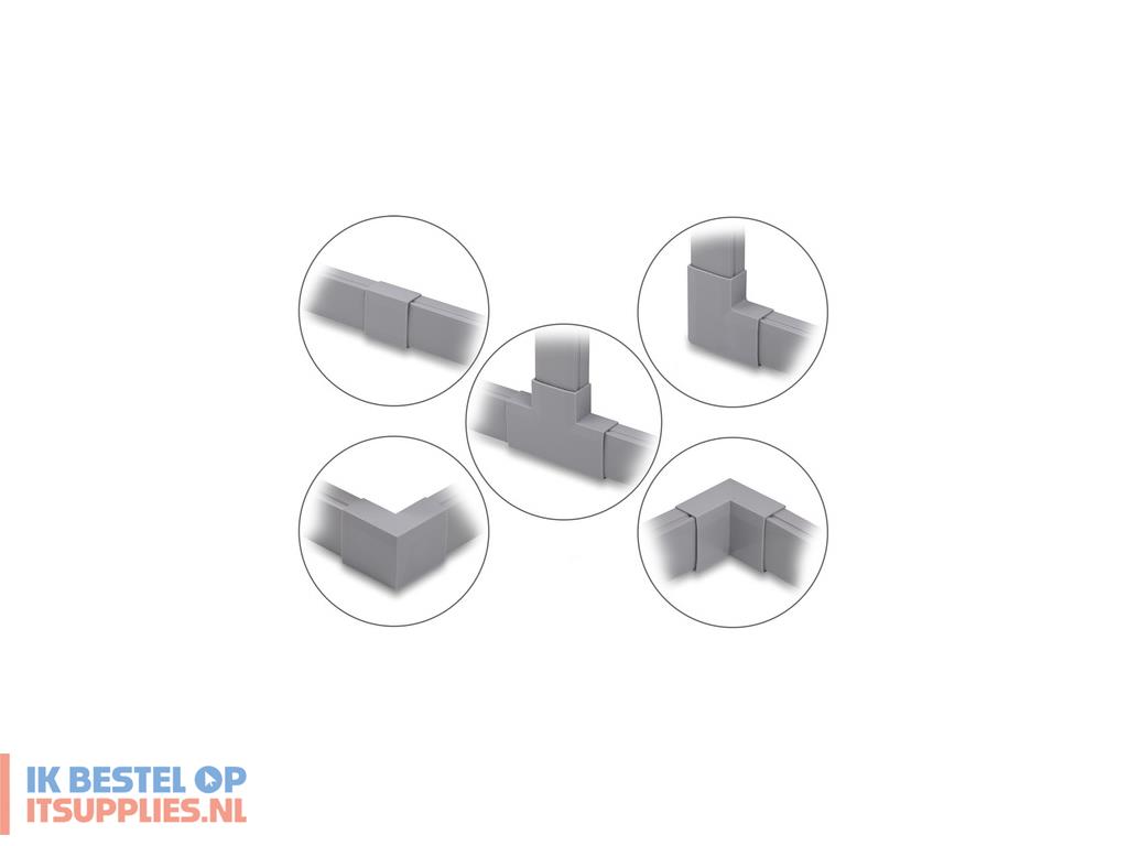 4543049-delock_22110_kabelbeheersysteem_universeel_connectorklem_grijs_5_stuks