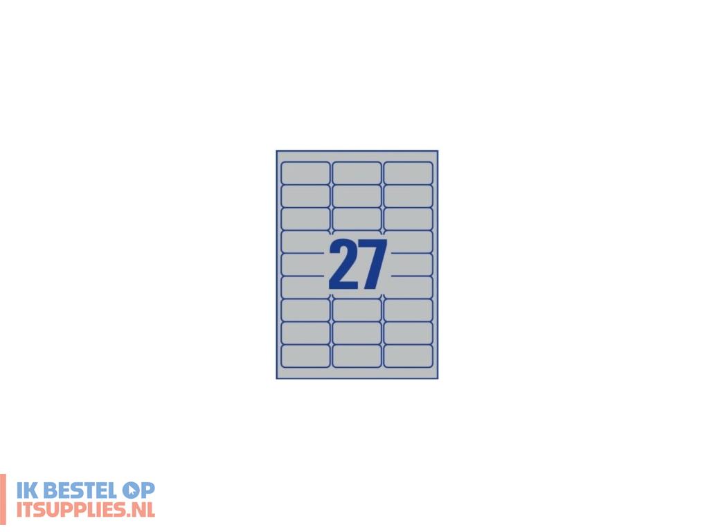 3435795-avery_l6011-100_etiket_rechthoek_permanent_zilver_2700_stuks