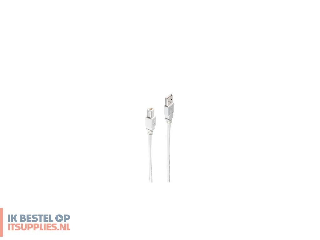 1528169-shiverpeaks_bs77020_usb-kabel_usb_20_0-5_m_usb_a_usb_b_0-48_gbits_grijs