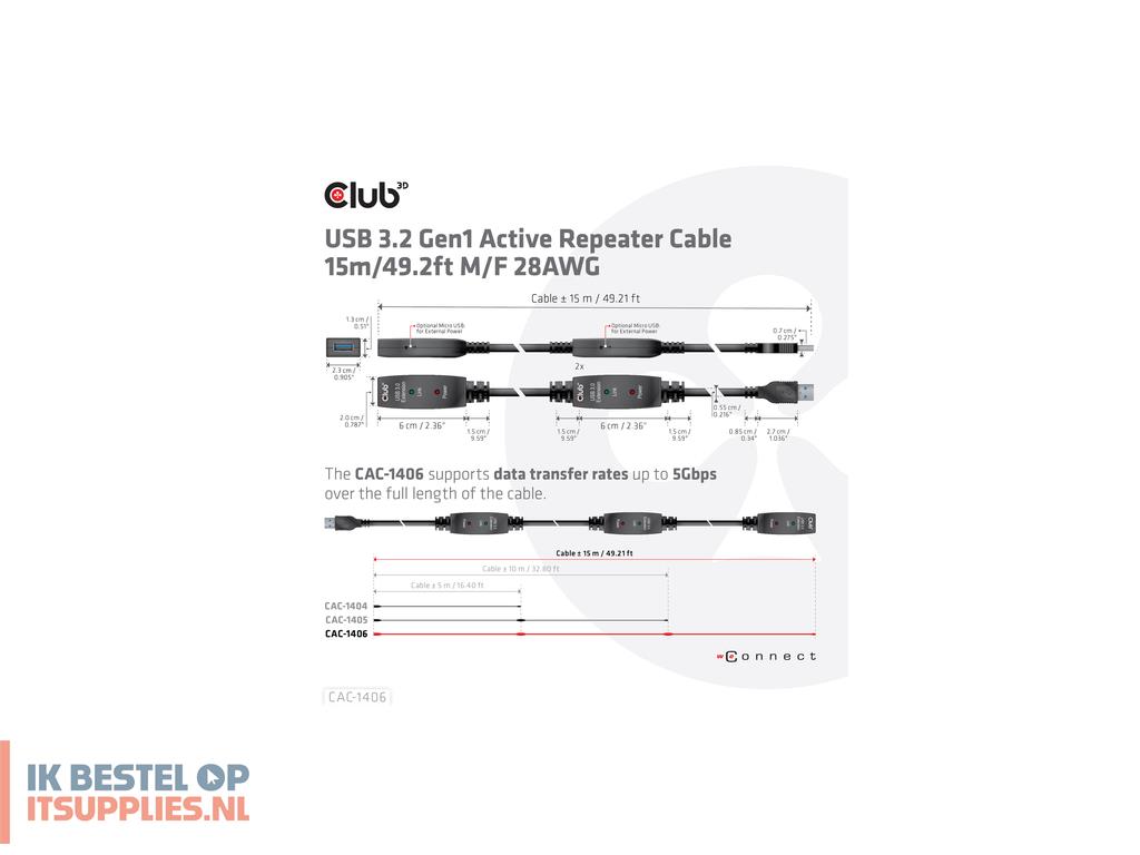 0643927-club3d_cac-1406_usb-kabel_usb_32_gen_1_31_gen_1_usb_a_zwart