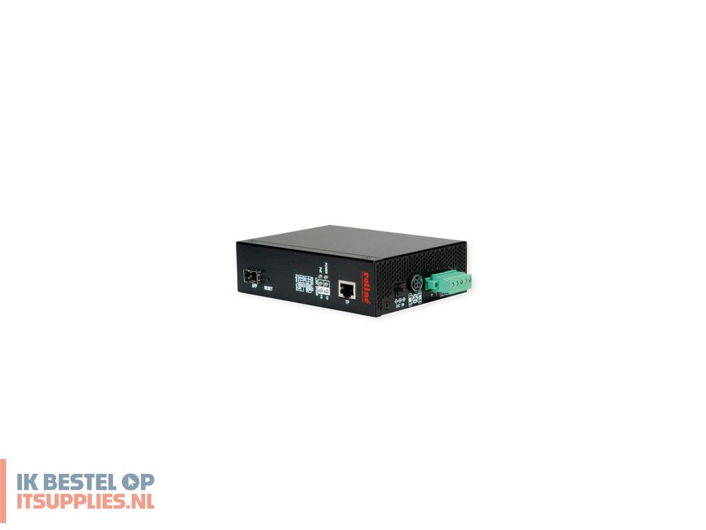 1542010-roline_21131135_netwerk_media_converter_1000_mbits_multimode_zwart