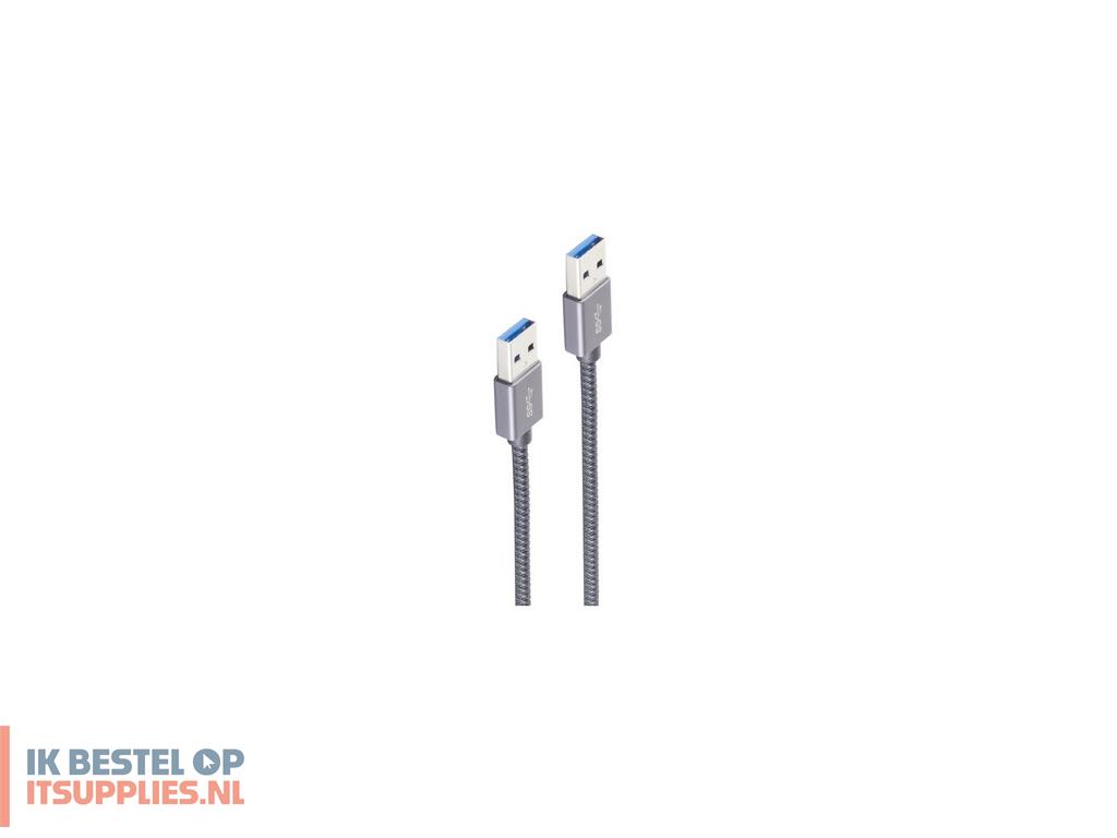 1530151-shiverpeaks_basic-s_usb-kabel_usb_32_gen_2_31_gen_2_2_m_usb_a_10_gbits_grijs