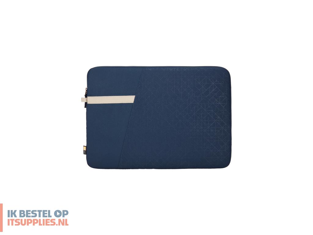 0653697-case_logic_ibira_ibrs-215_dress_blue_39-6_cm_156_opbergmapsleeve_grijs