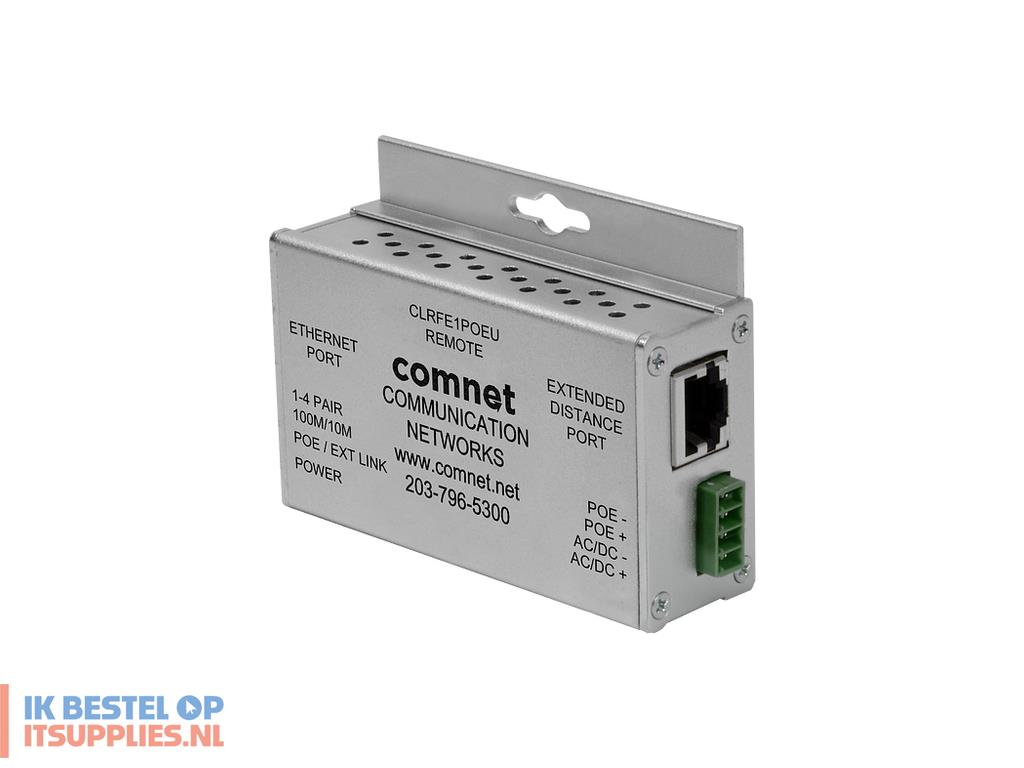 0507760-comnet_clrfe1poeu_netwerkextender_netwerkrepeater_grijs_10-_100_mbits