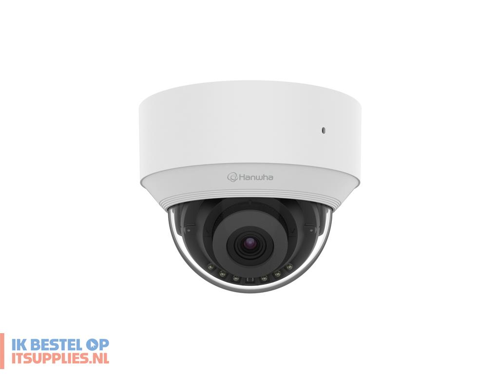 4525140-hanwha_qnd-c8013r_bewakingscamera_dome_ip-beveiligingscamera_binnen_2592_x_1944_pixels_plafond