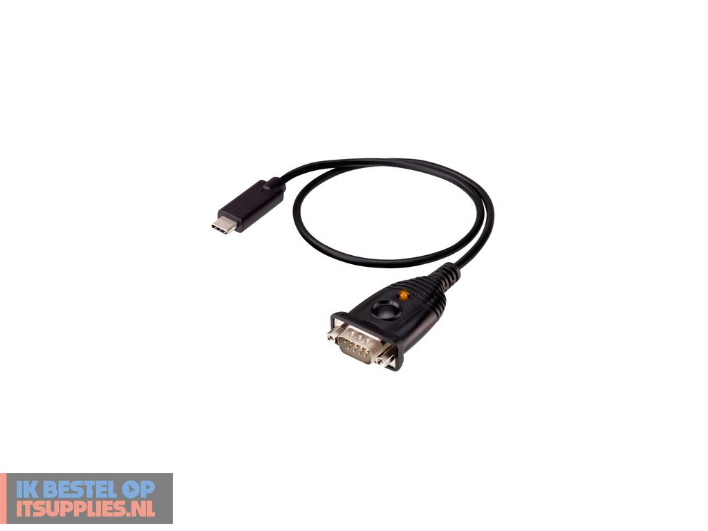 1539063-aten_uc232c_seriele_kabel_zwart_0-45_m_usb_type-c_db-9