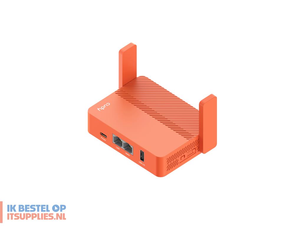 3059115-cudy_ac1200_draadloze_router_fast_ethernet_dual-band_24_ghz__5_ghz_oranje