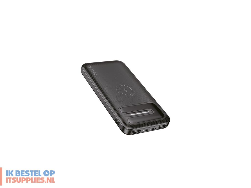 3142878-logilink_pa0305_powerbank_lithium-polymeer_lipo_8000_mah_draadloos_opladen_zwart
